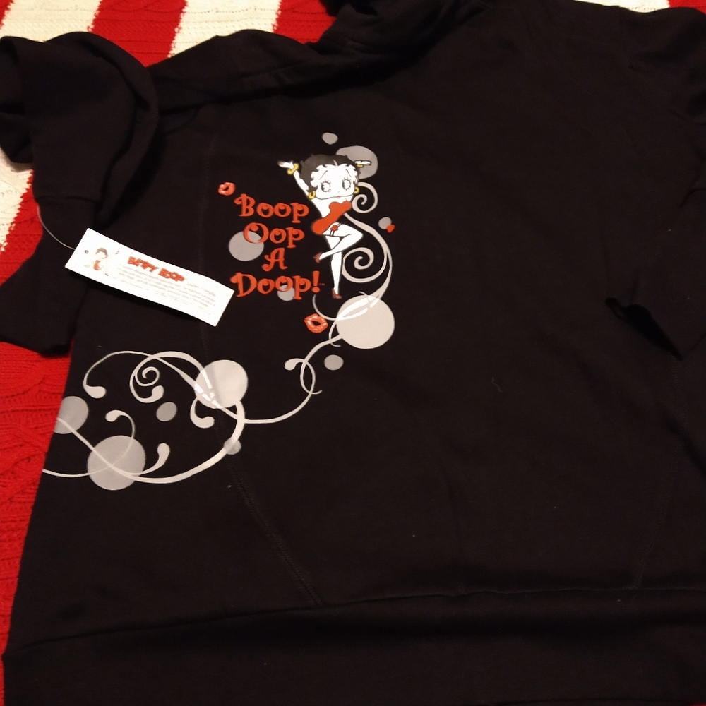 New beautiful Betty Bo black XL hoodie